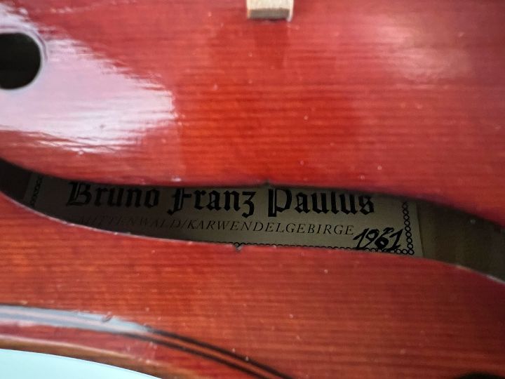 Paulus Bruno Franz Anno 1961 - G-527